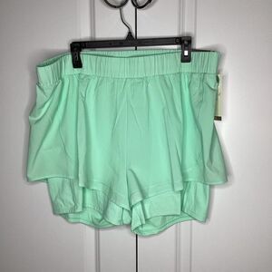 NWT Ladies Calia by Carrie Underwood Run Collection High-Rise‎ 2in1 shorts 2XL